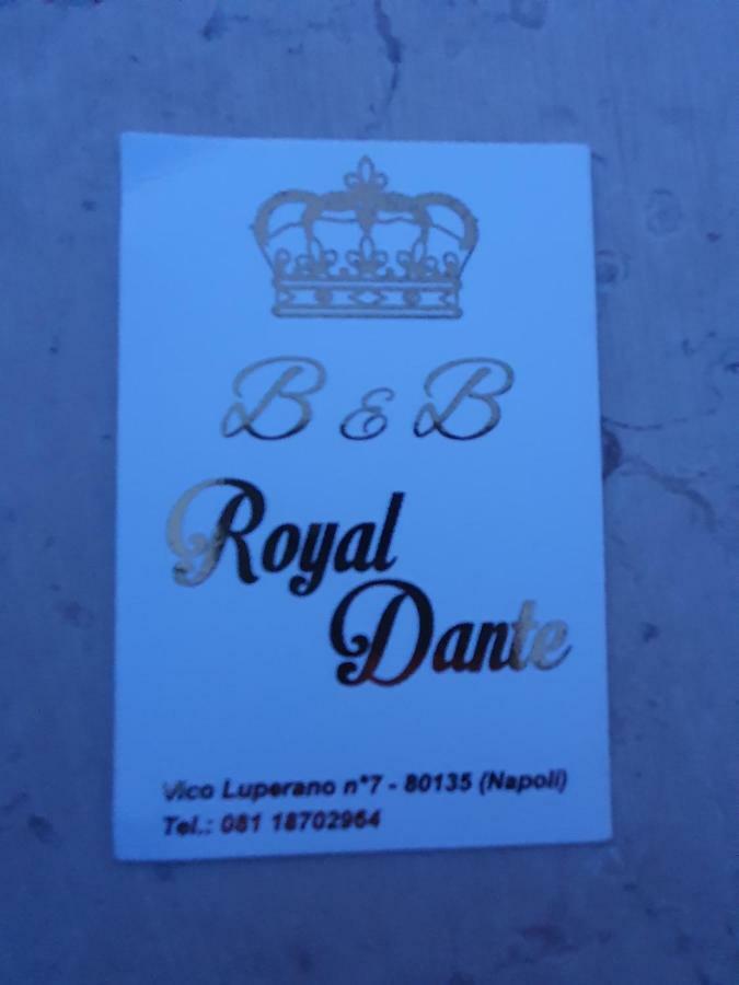 Royal Dante Bed & Breakfast Napoli Bagian luar foto